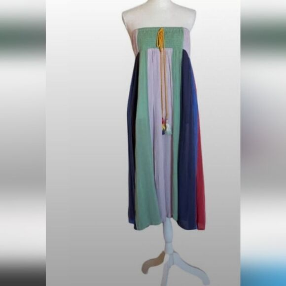 NWT Banjara Put On A Show Striped Midi Maxi Skirt Small - Picture 5 of 8